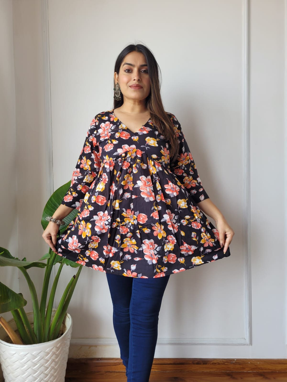 Cotton Printed Top