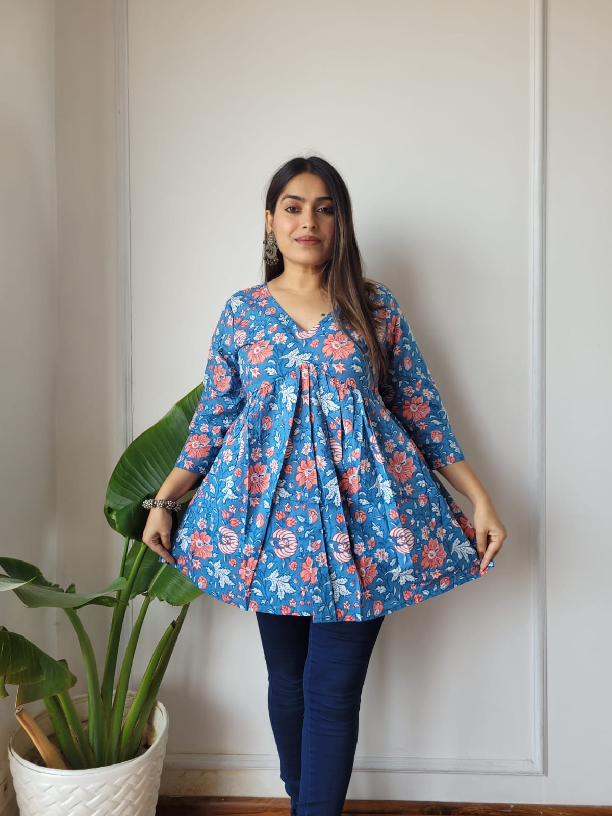 Cotton Printed Top