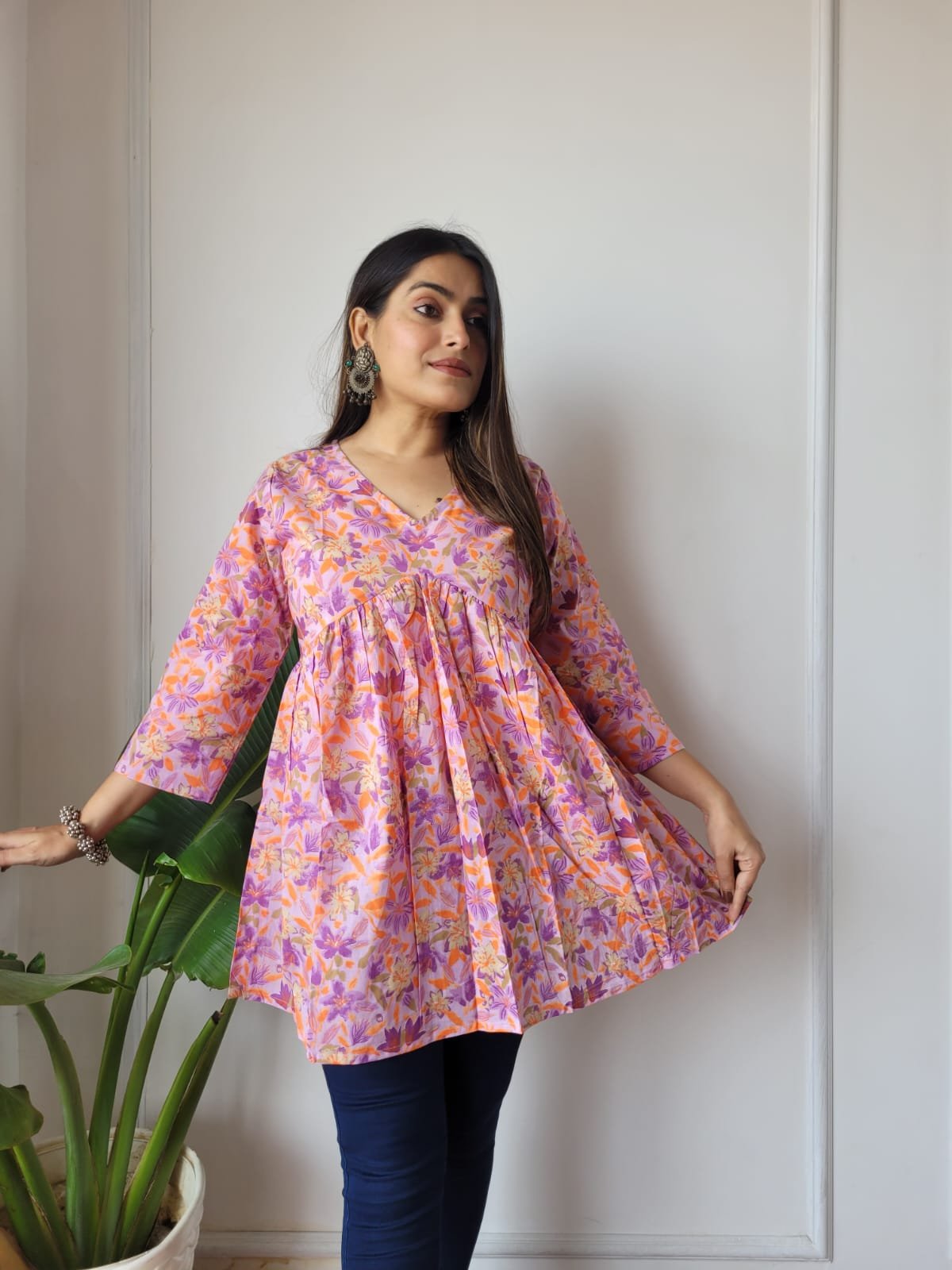 Cotton Printed Top