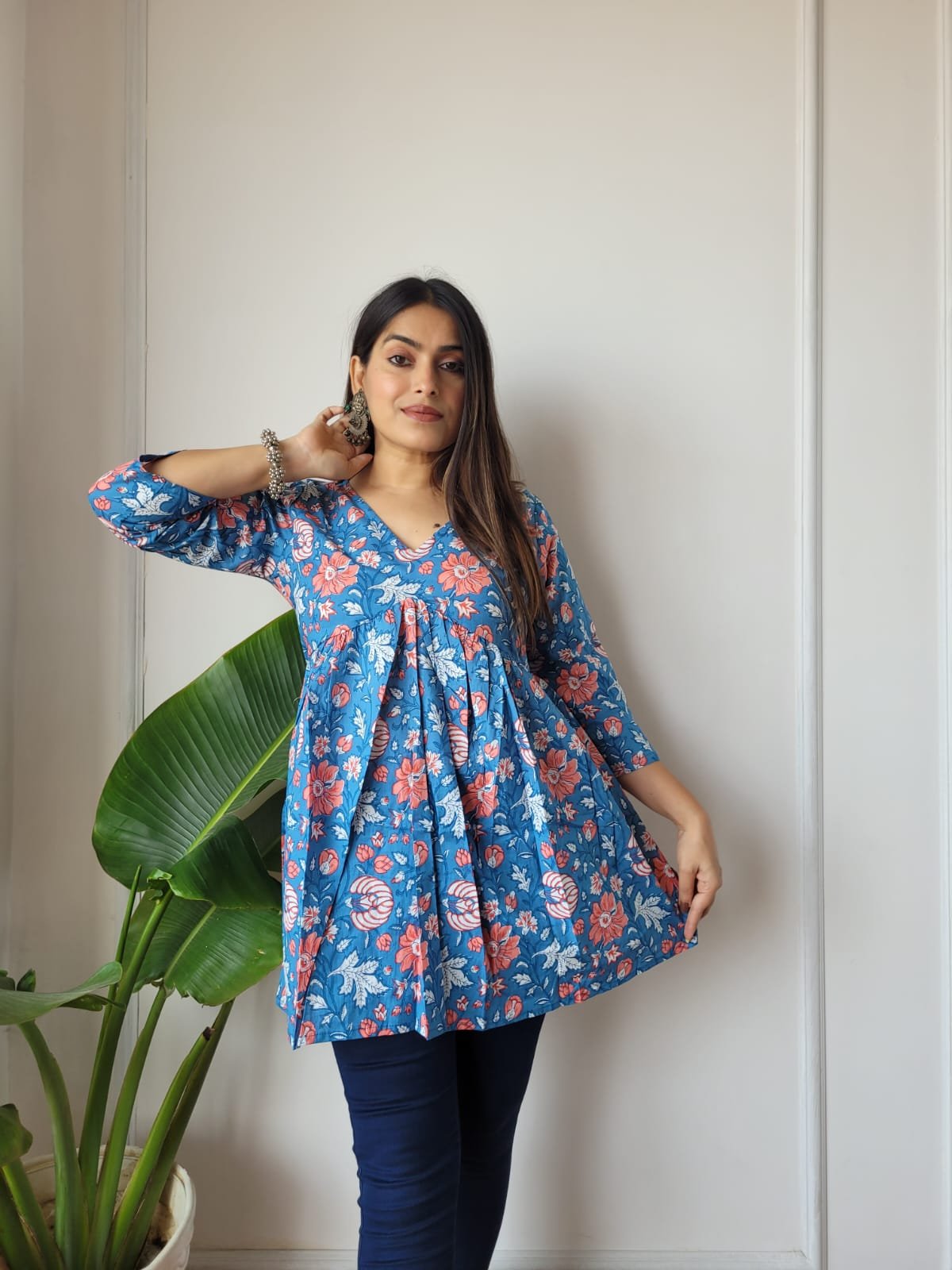 Cotton Printed Top