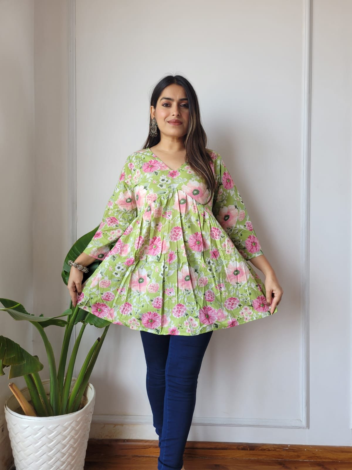 Cotton Printed Top