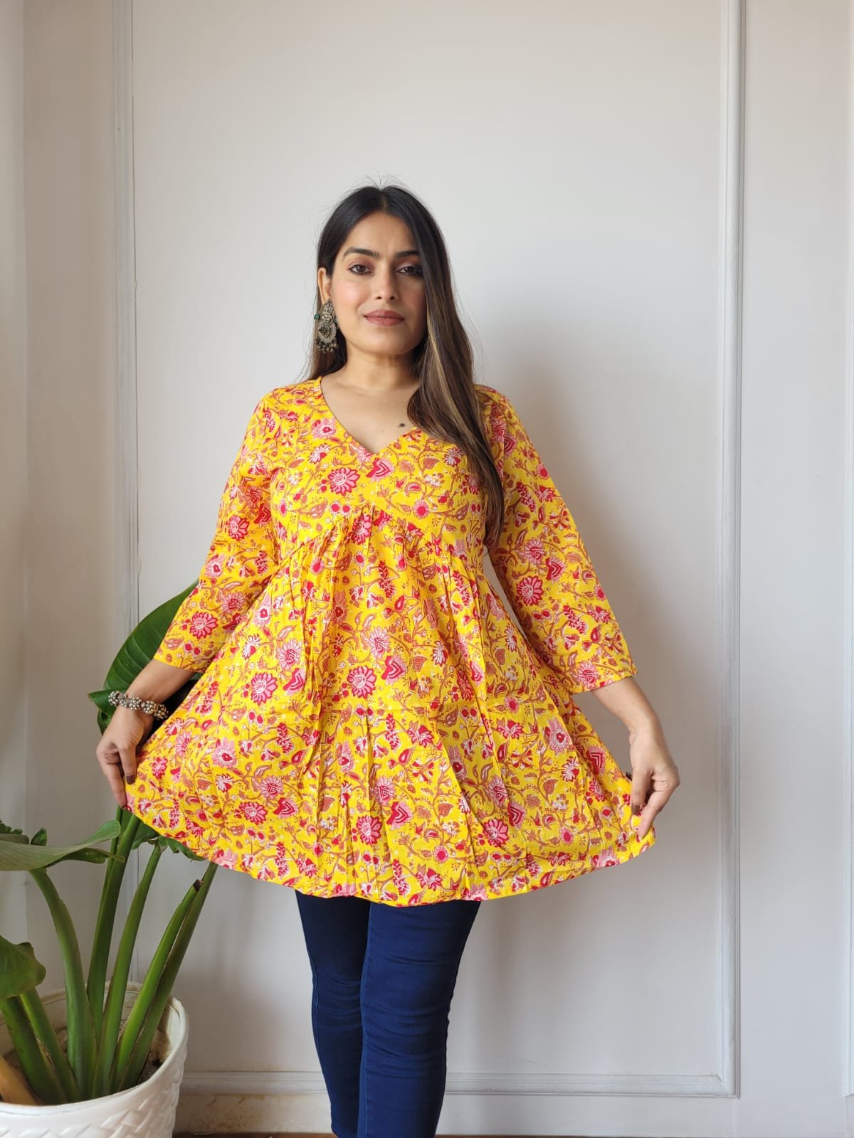 Cotton Printed Top