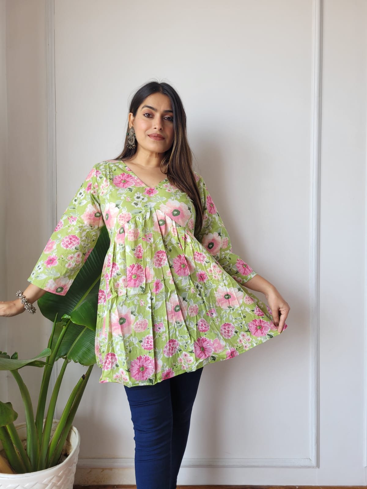 Cotton Printed Top
