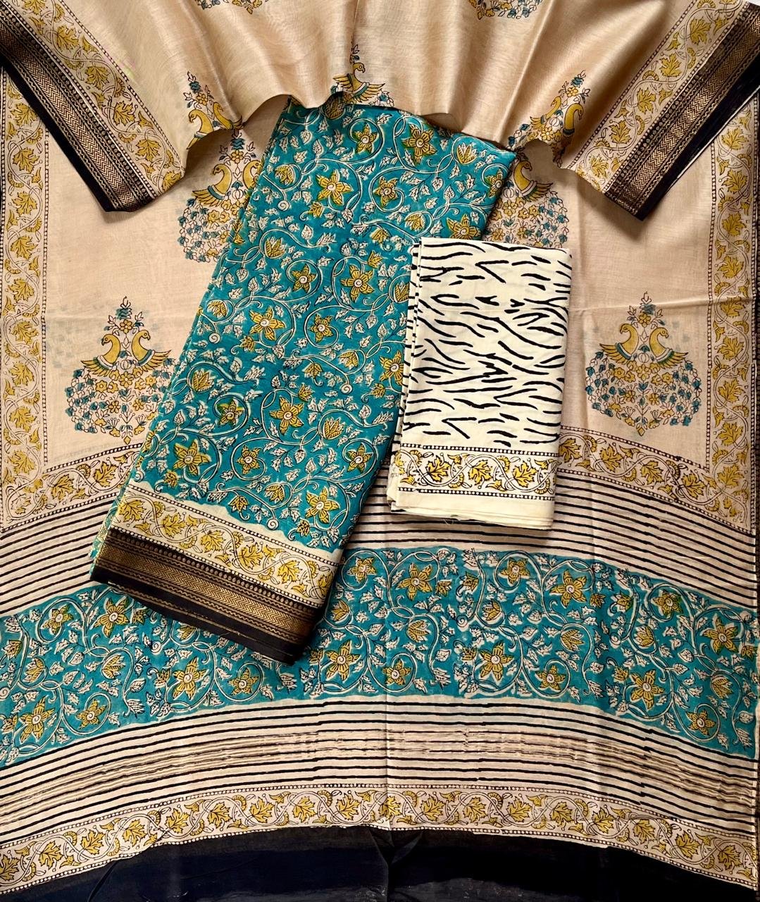 Maheshwari Printed Suit Set