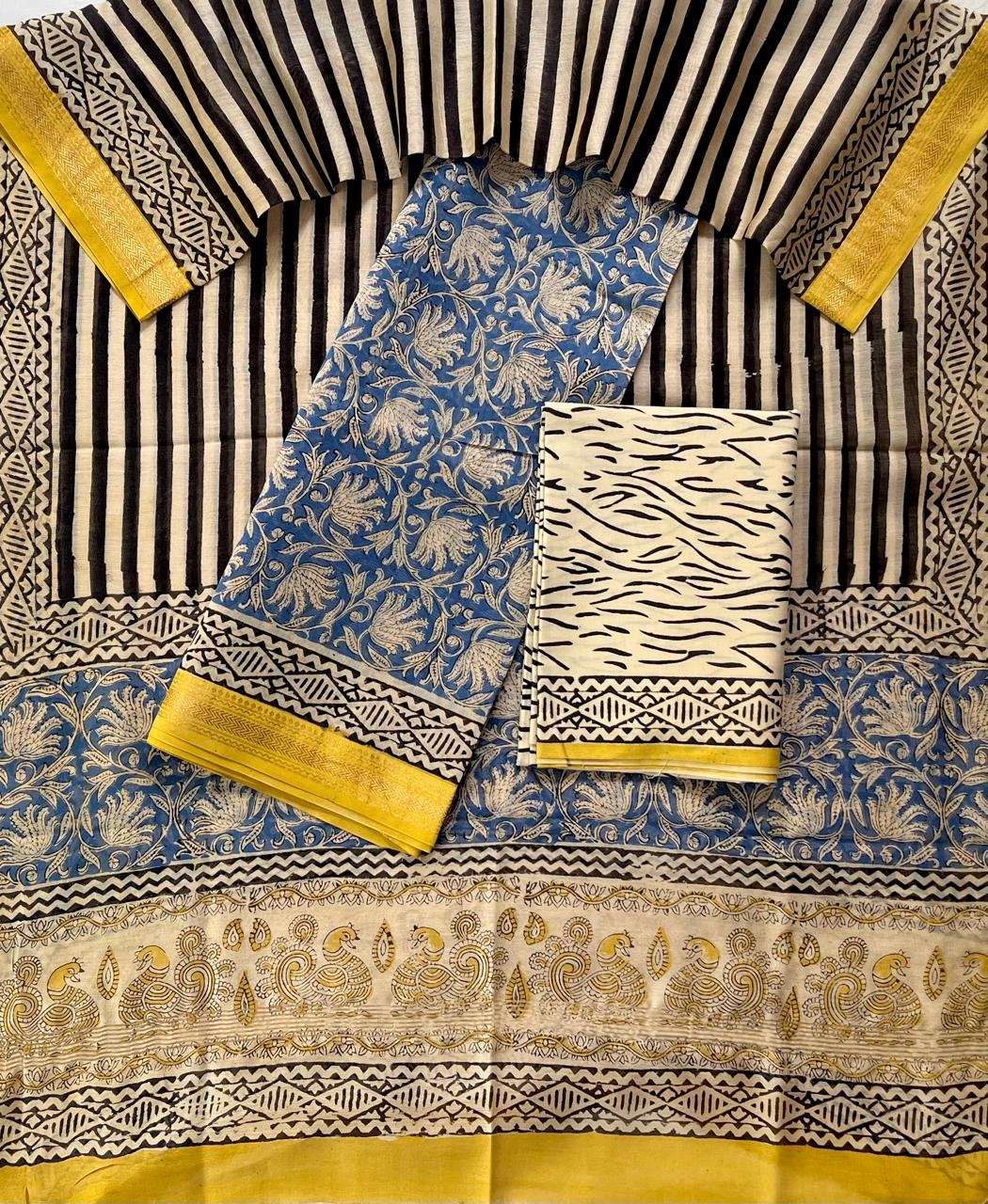 Maheshwari Printed Suit Set