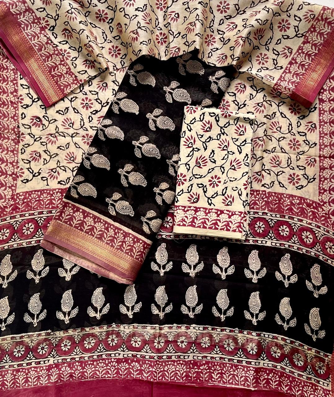 Maheshwari Printed Suit