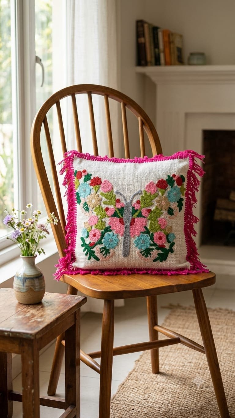 Cotton Embroidered Cushion Covers Set of 5