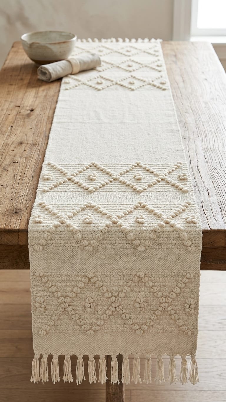 Cotton Handloom Table Runner