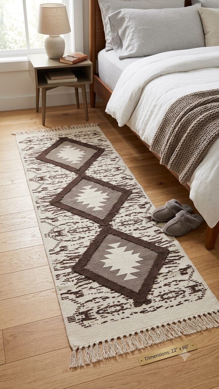 Cotton Bed Side Runner