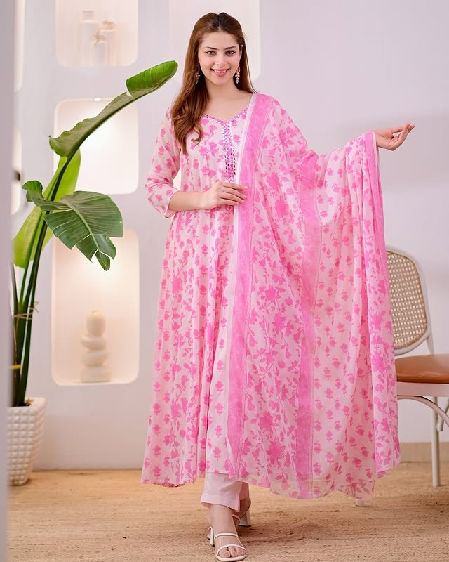 Cotton Printed Stitched Suit Set