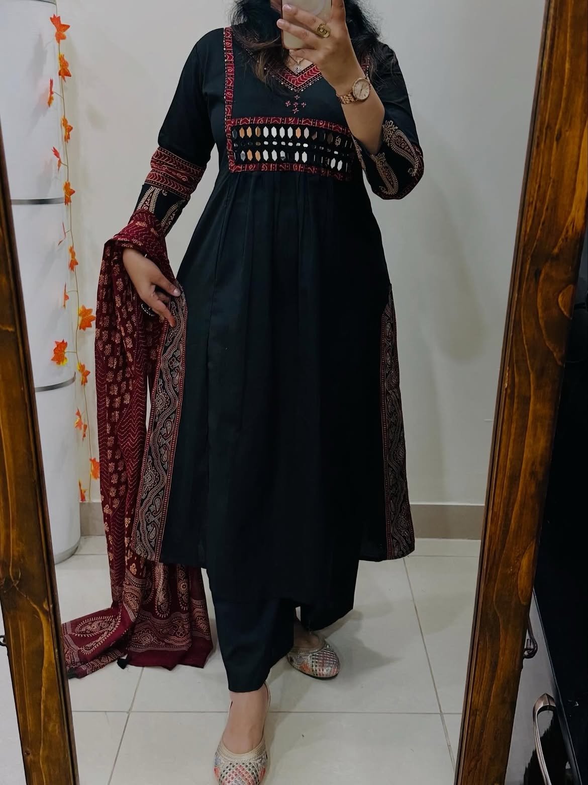 Cotton Embroidered Stitched Suit Set