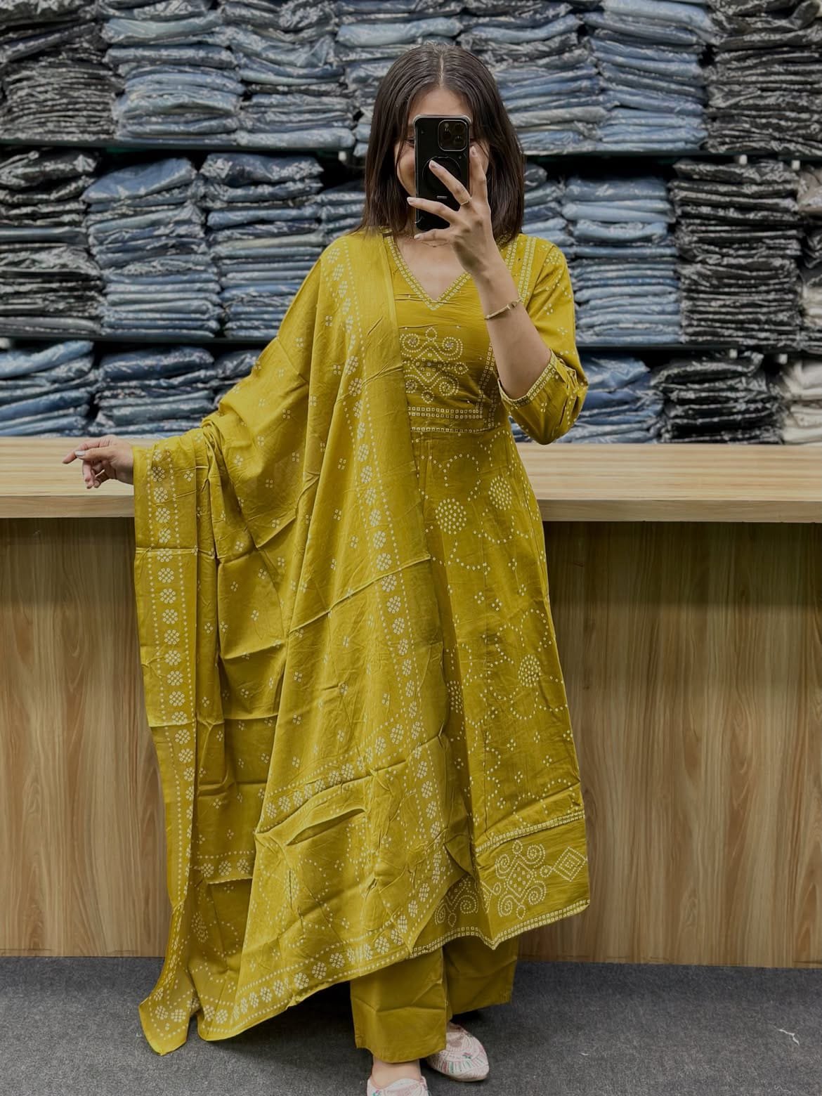 Cotton Printed Stitched Suit Set
