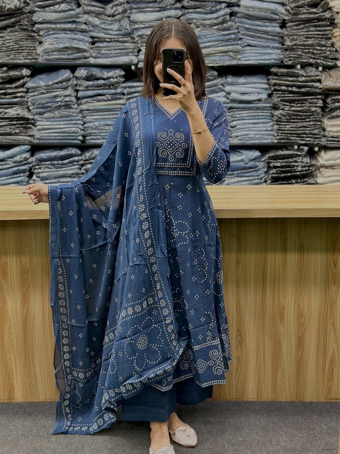 Cotton Printed Stitched Suit Set