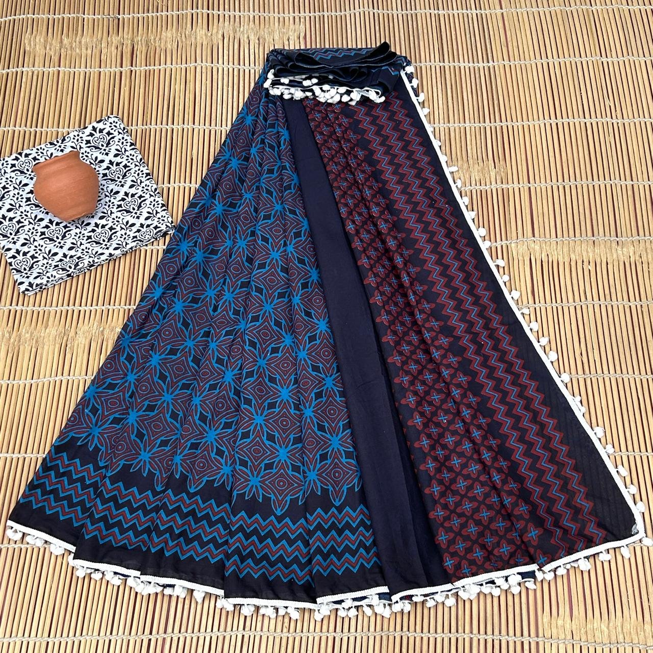 Cotton Printed Saree