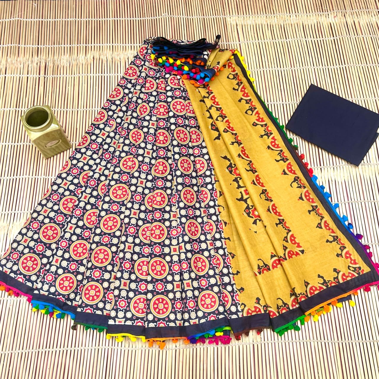 Cotton Printed Saree