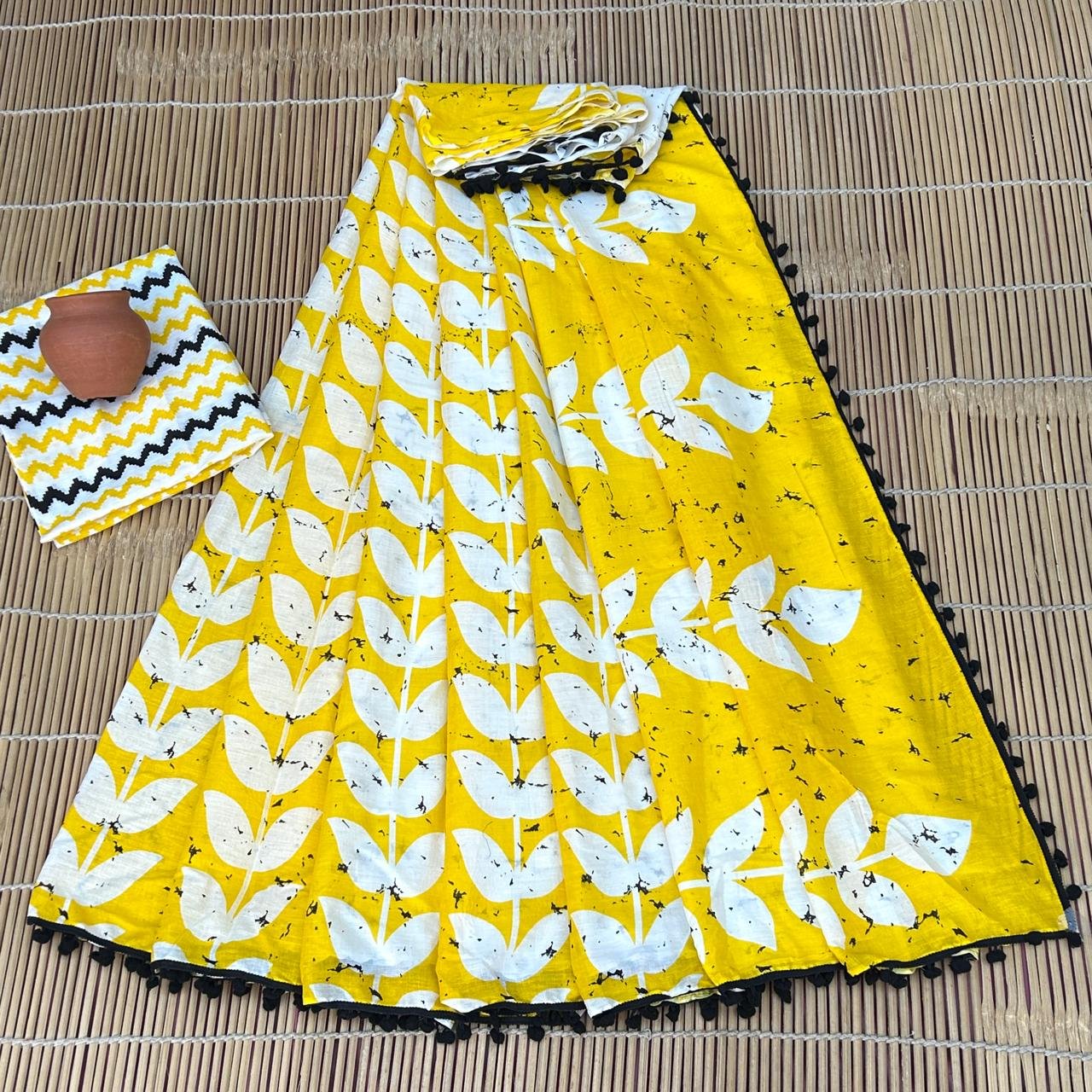 Cotton Printed Saree
