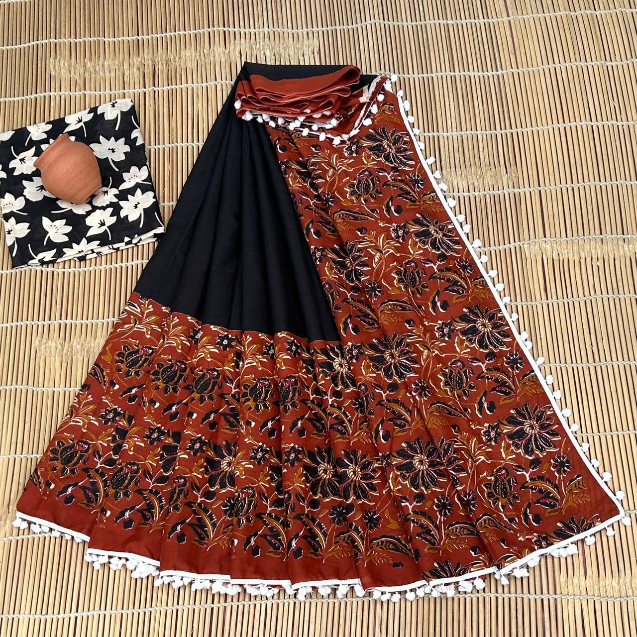 Cotton Printed Saree