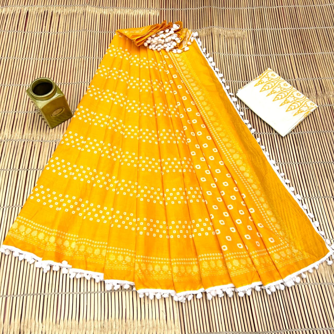 Cotton Printed Saree