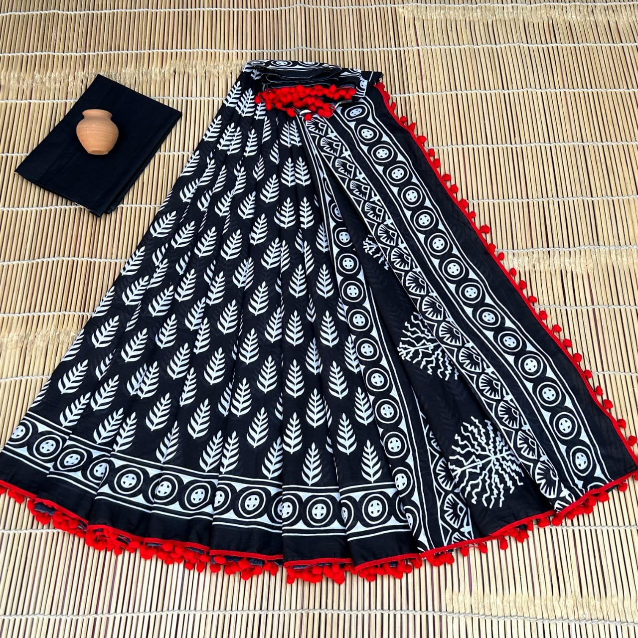 Cotton Printed Saree