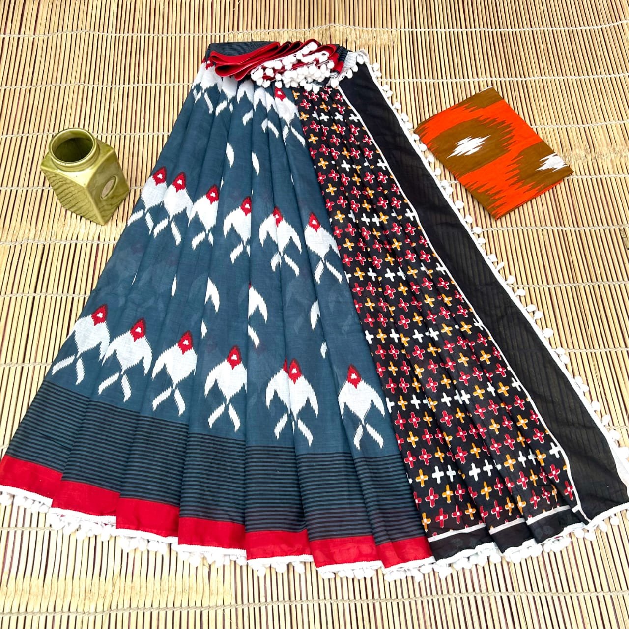 Cotton Printed Saree