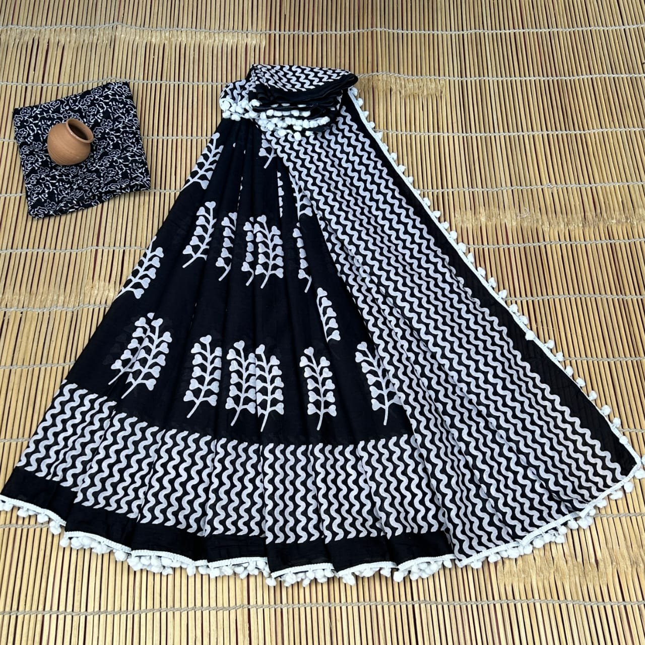 Cotton Printed Saree