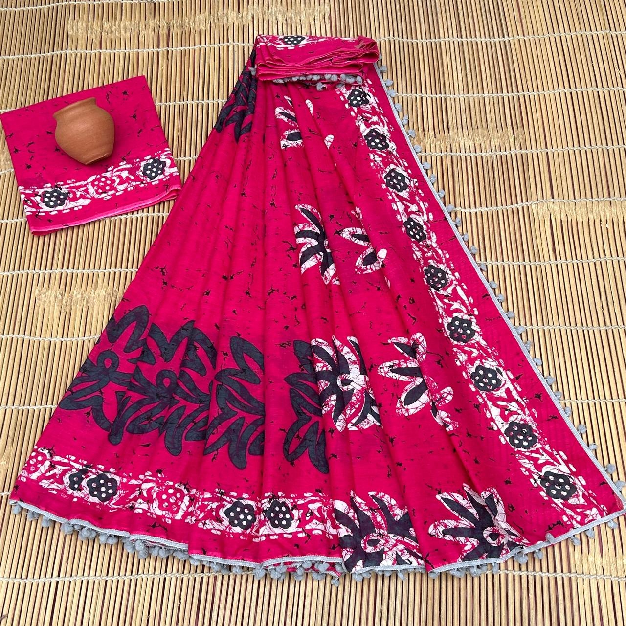 Cotton Printed Saree