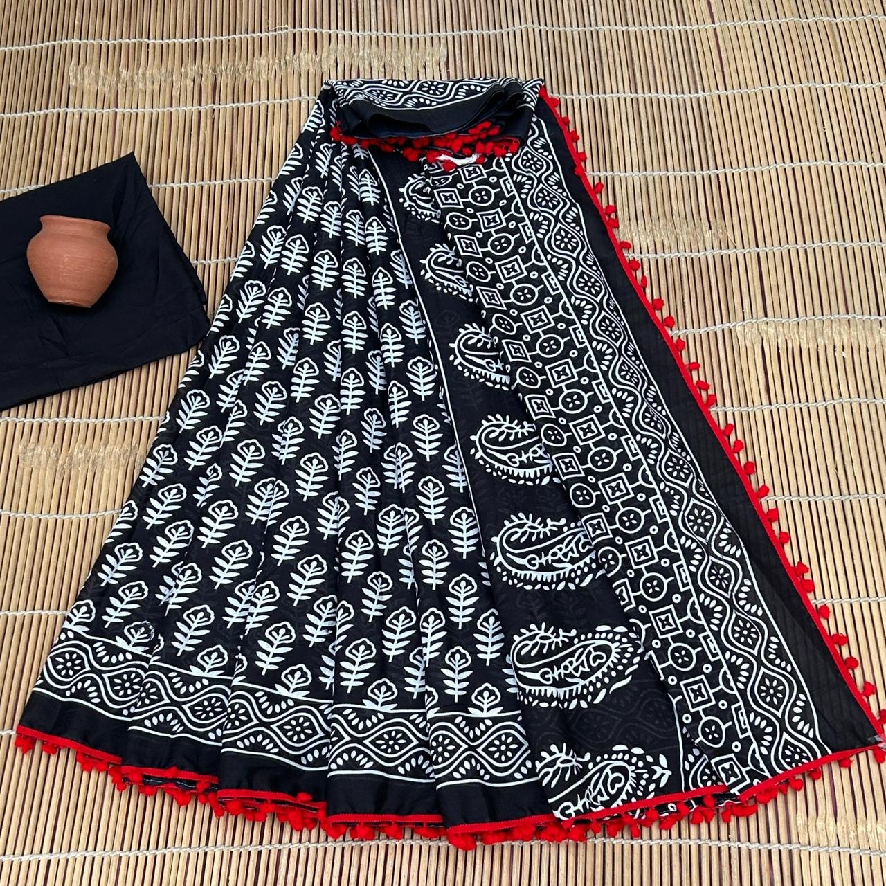 Cotton Printed Saree