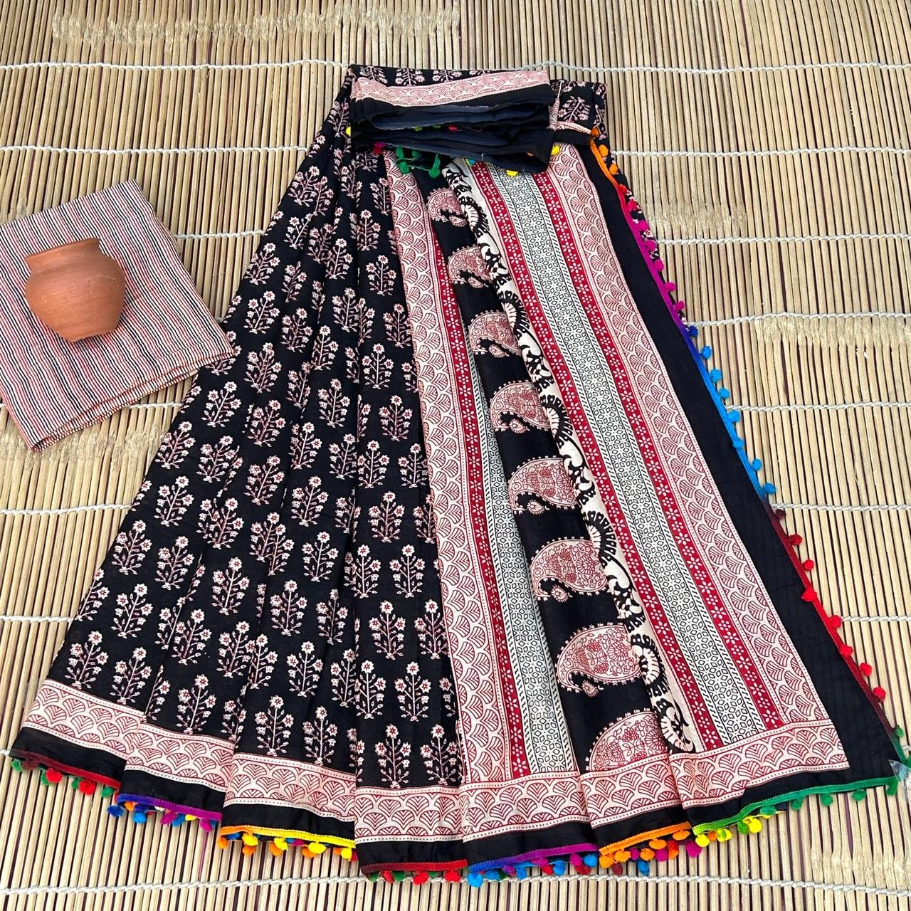 Cotton Printed Saree