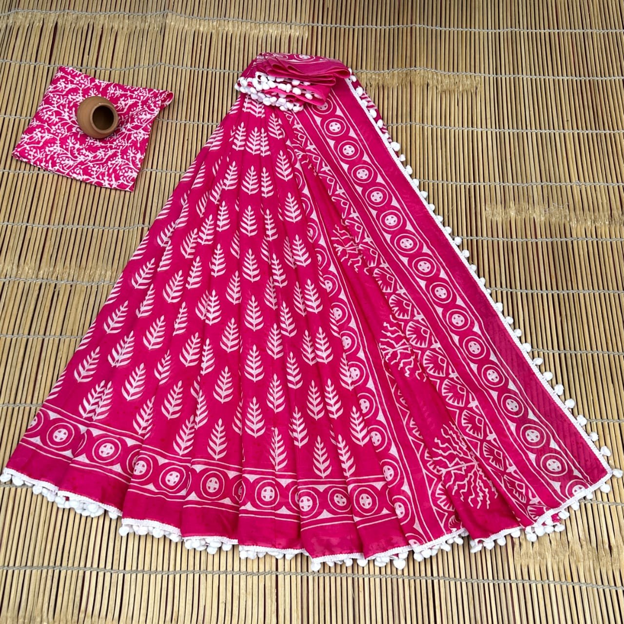 Cotton Printed Saree