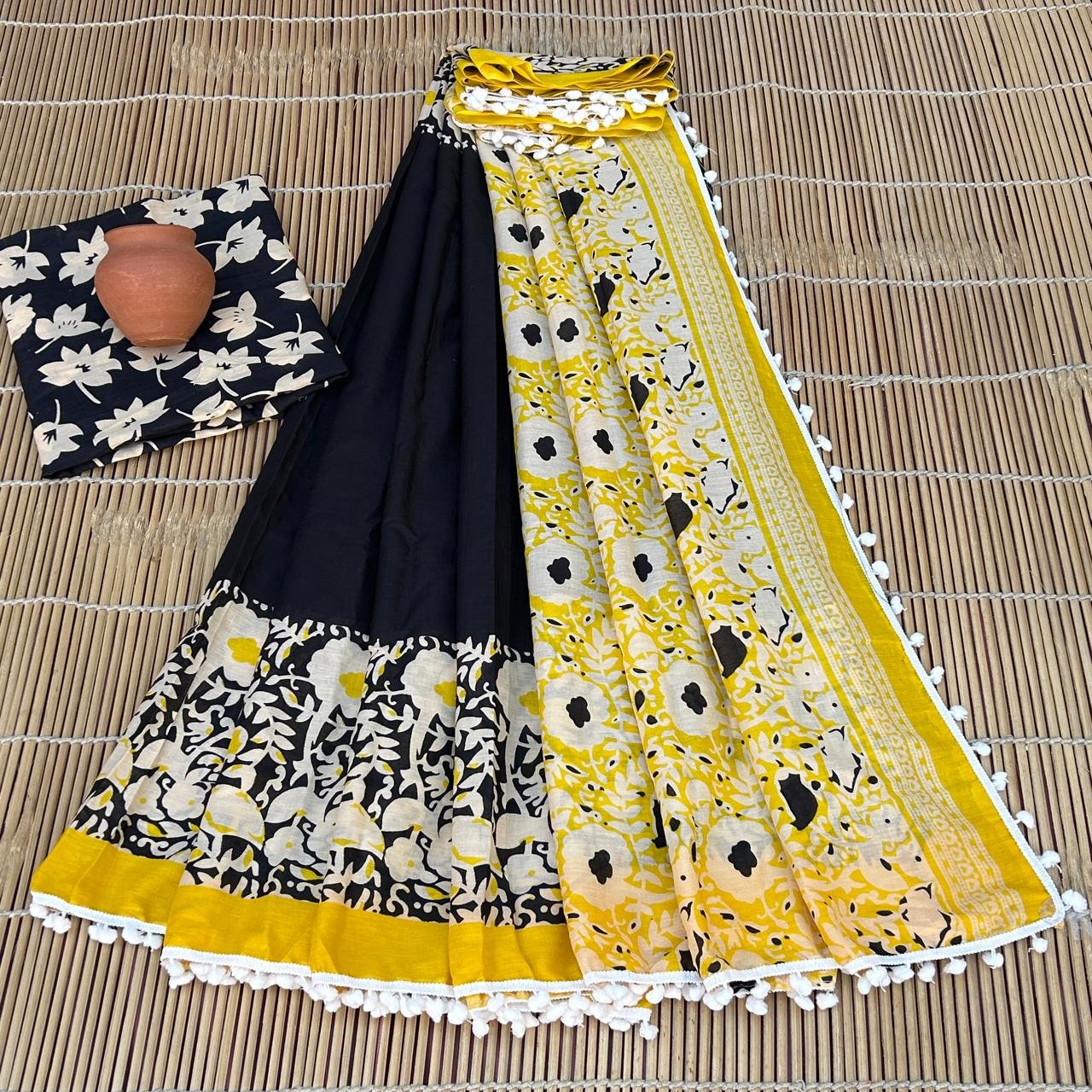 Cotton Printed Saree
