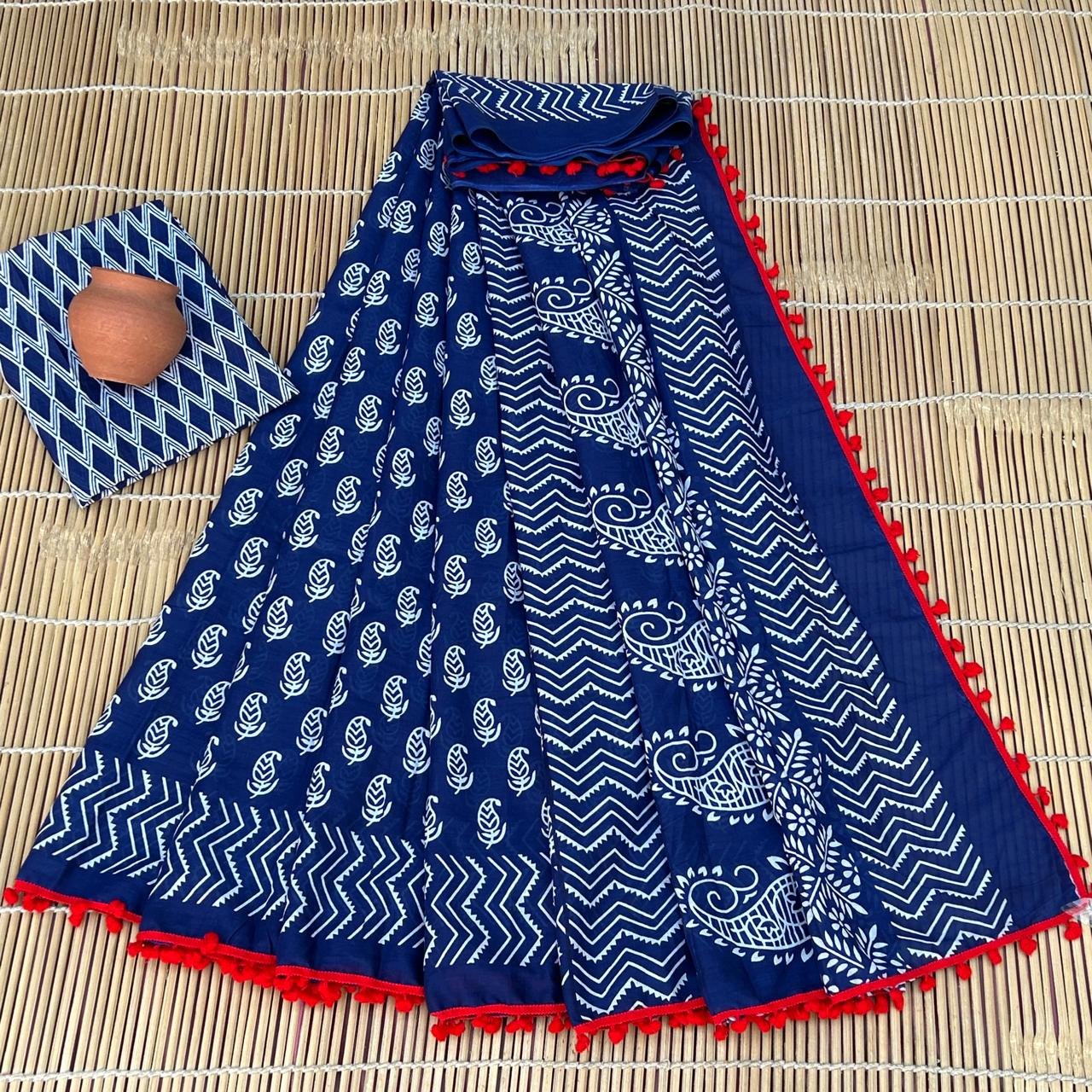 Cotton Printed Saree