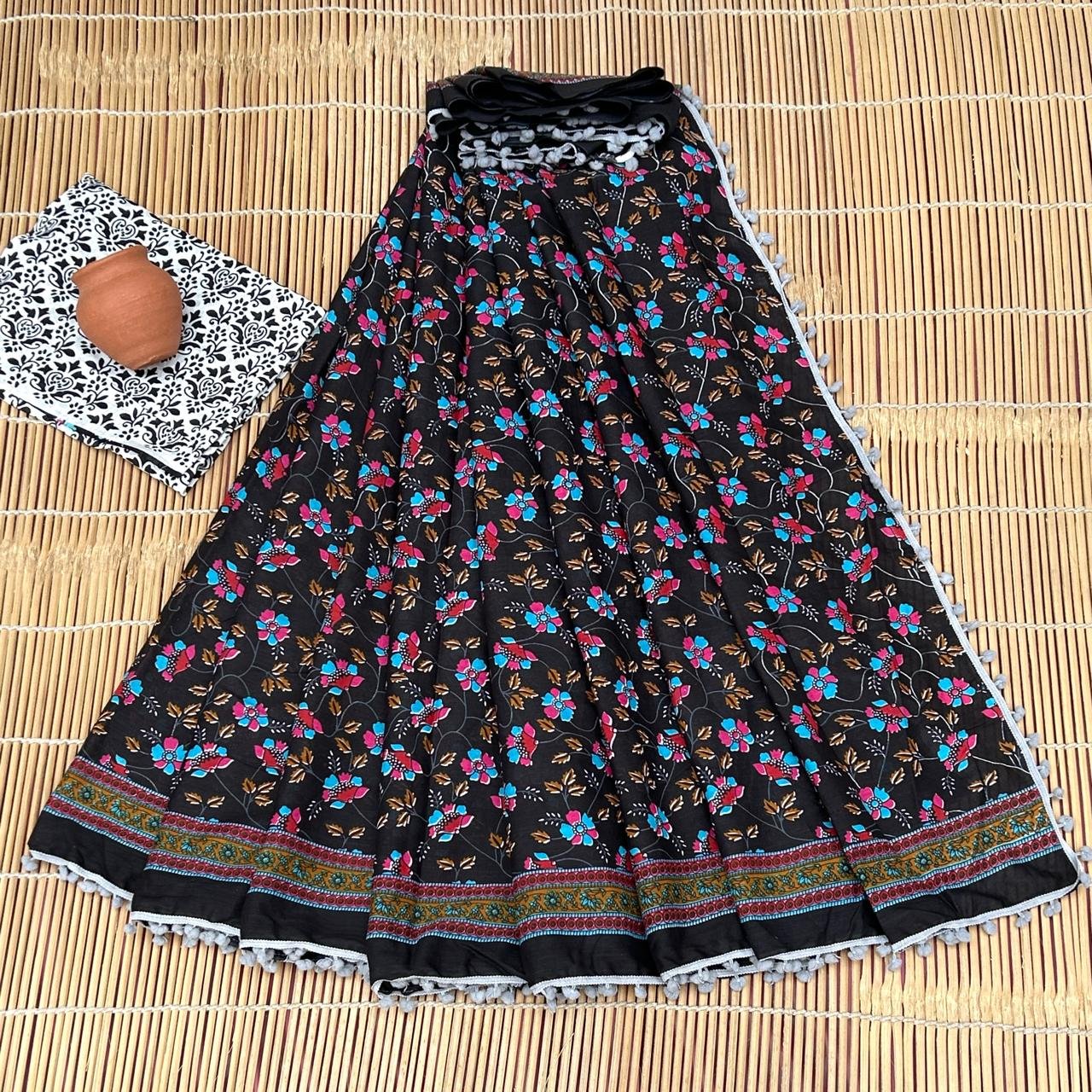 Cotton Printed Saree
