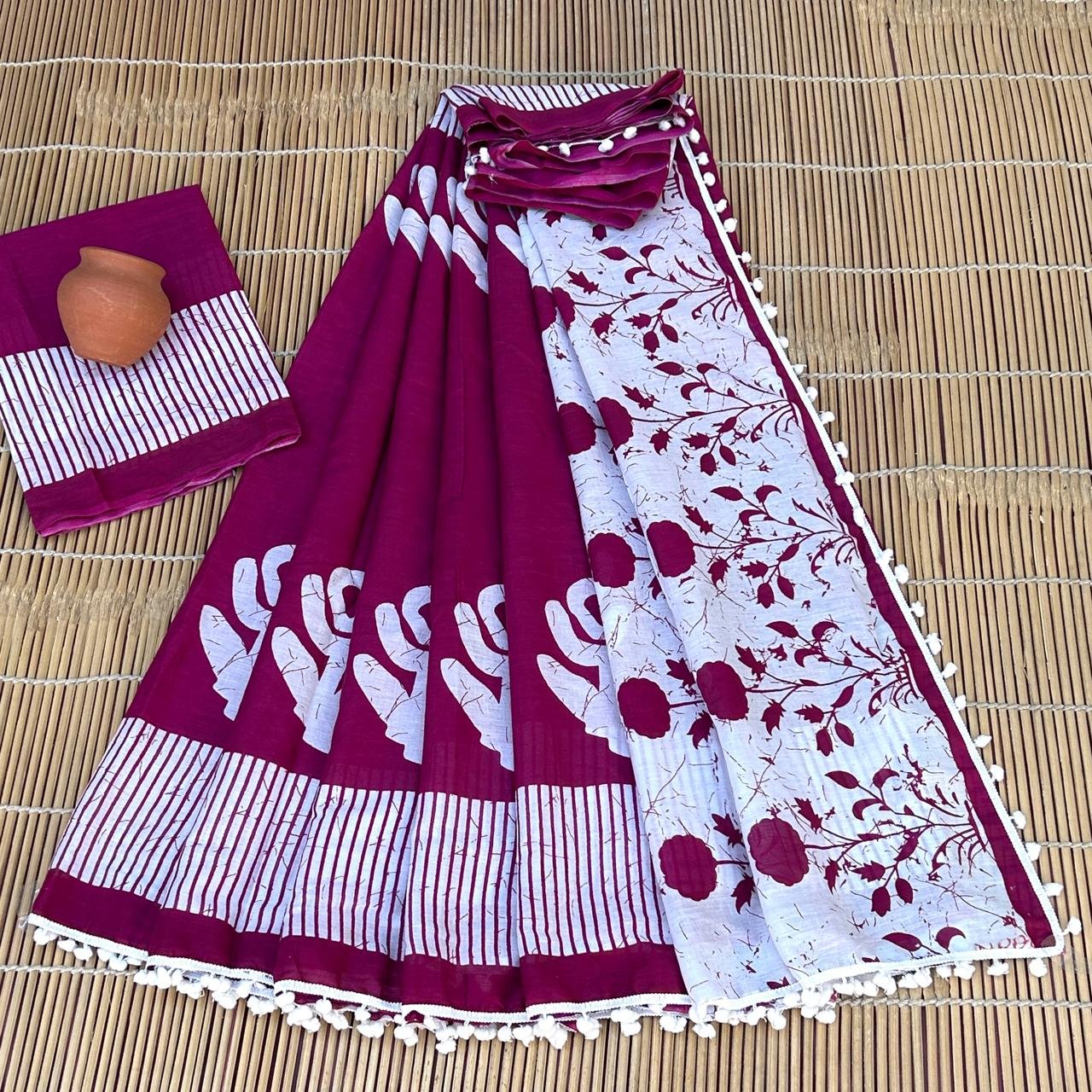 Cotton Printed Saree
