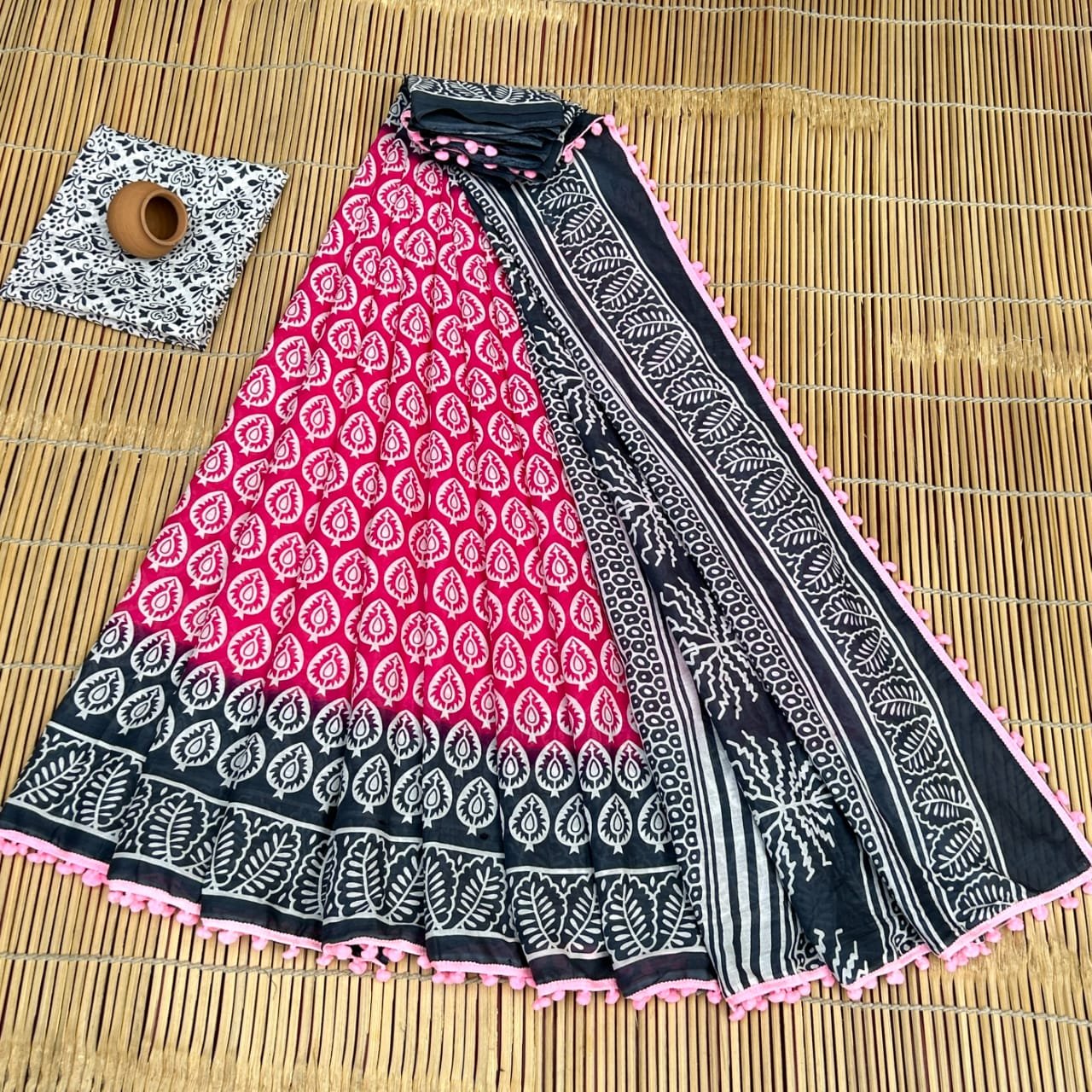 Cotton Printed Saree