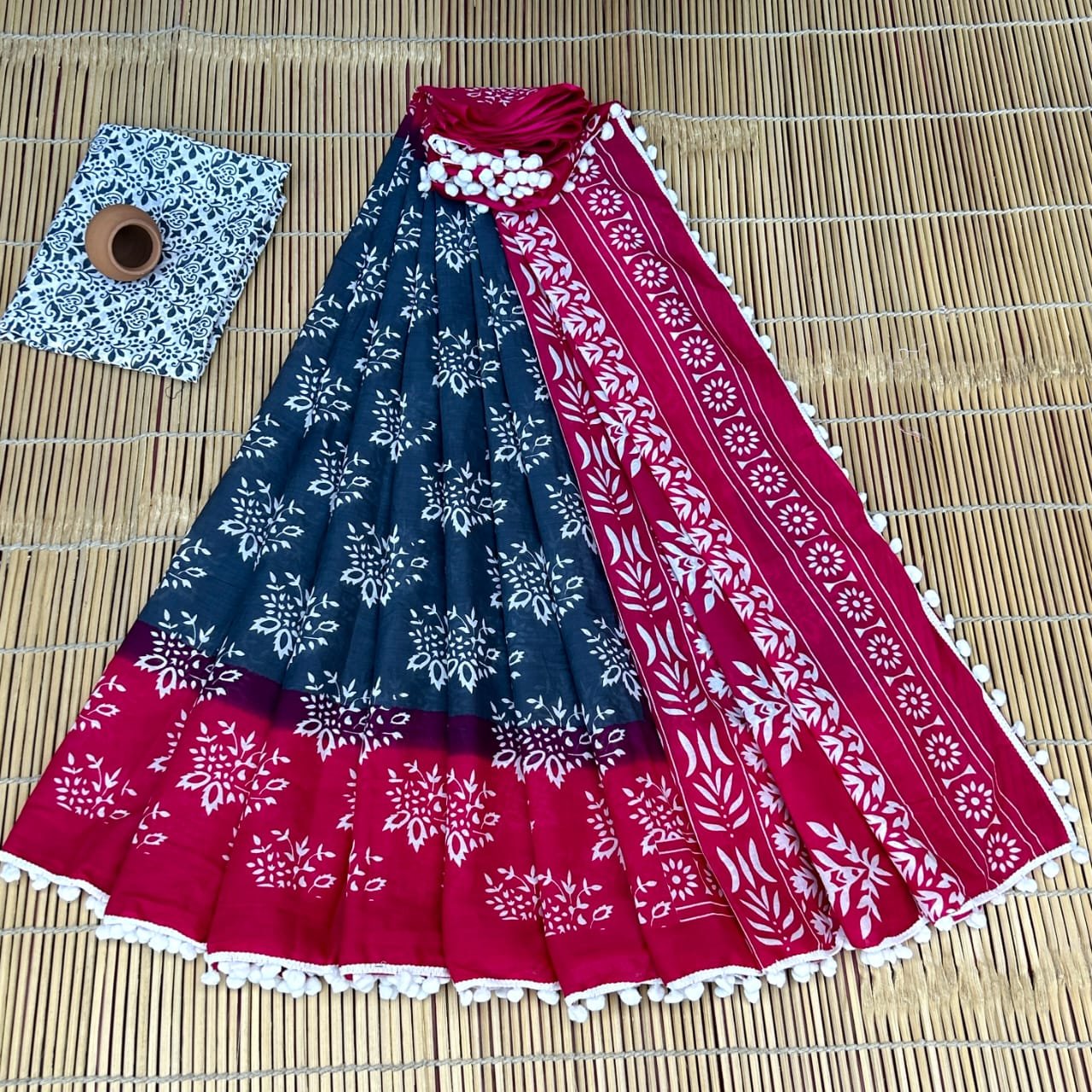 Cotton Printed Saree