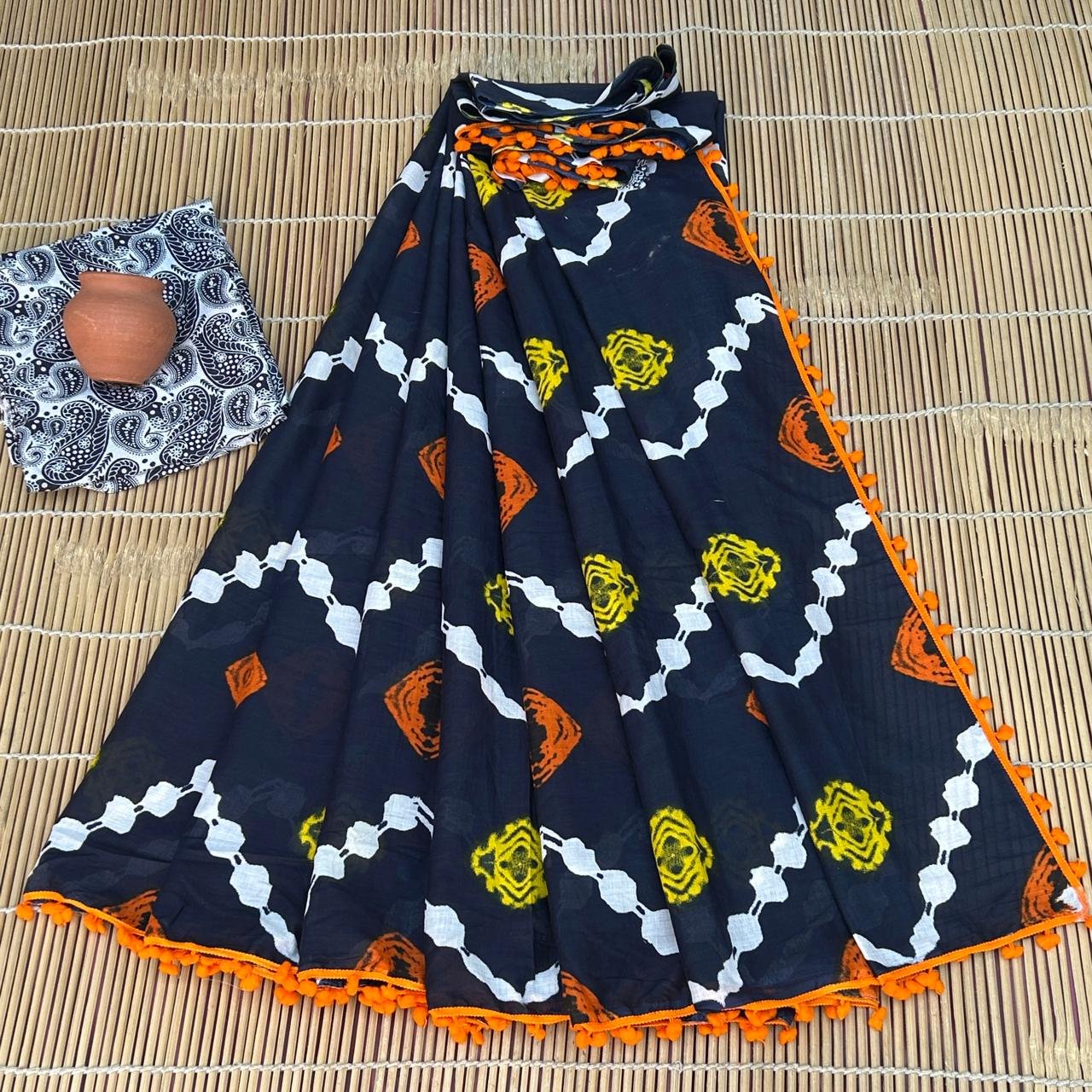 Cotton Printed Saree