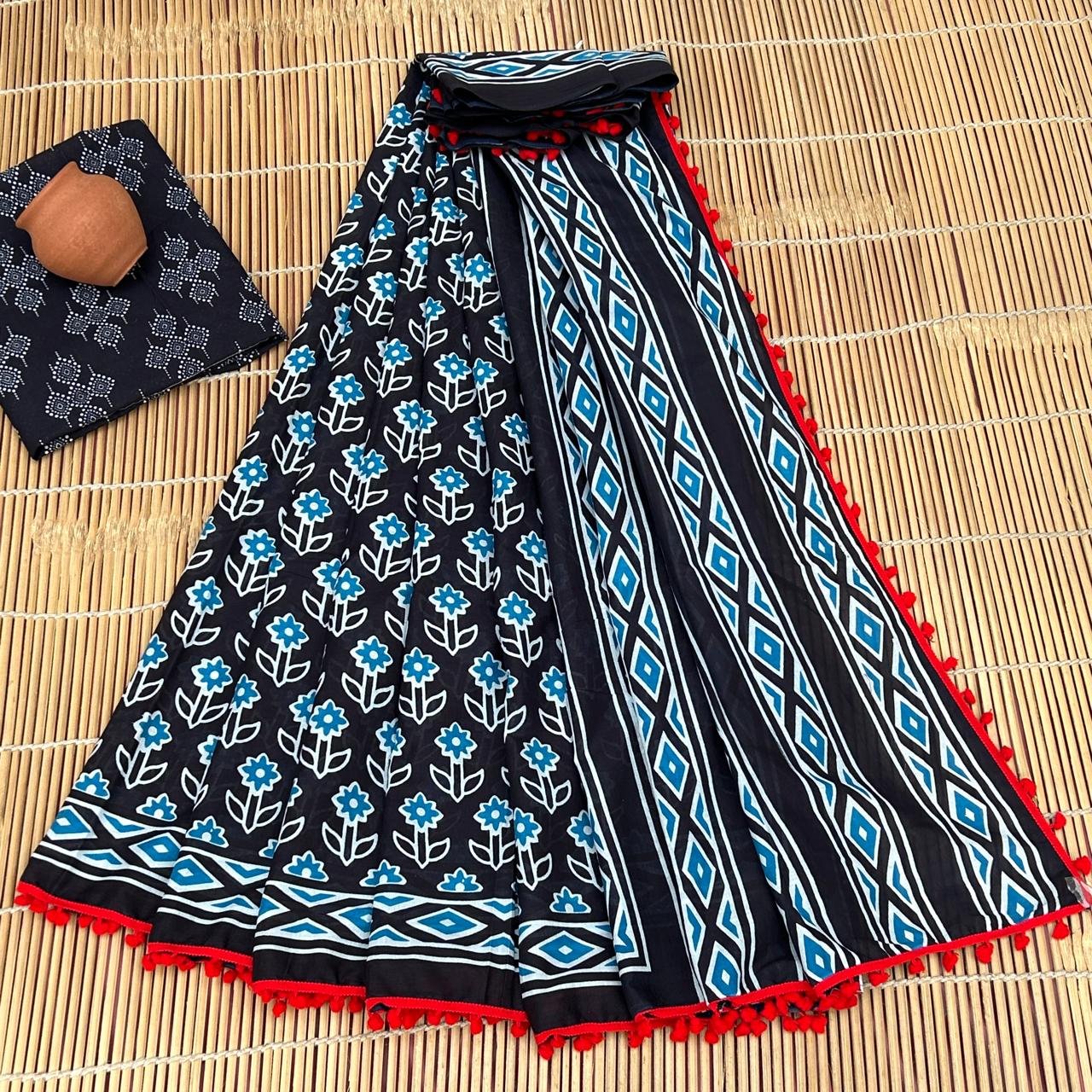 Cotton Printed Saree