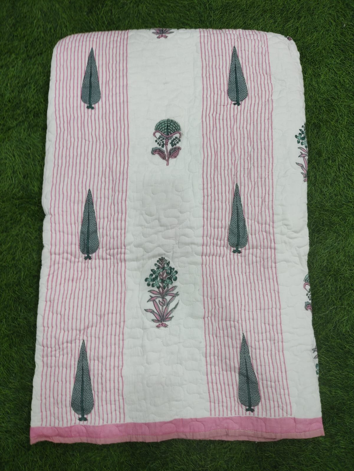 Cotton Printed Quilted Dohar