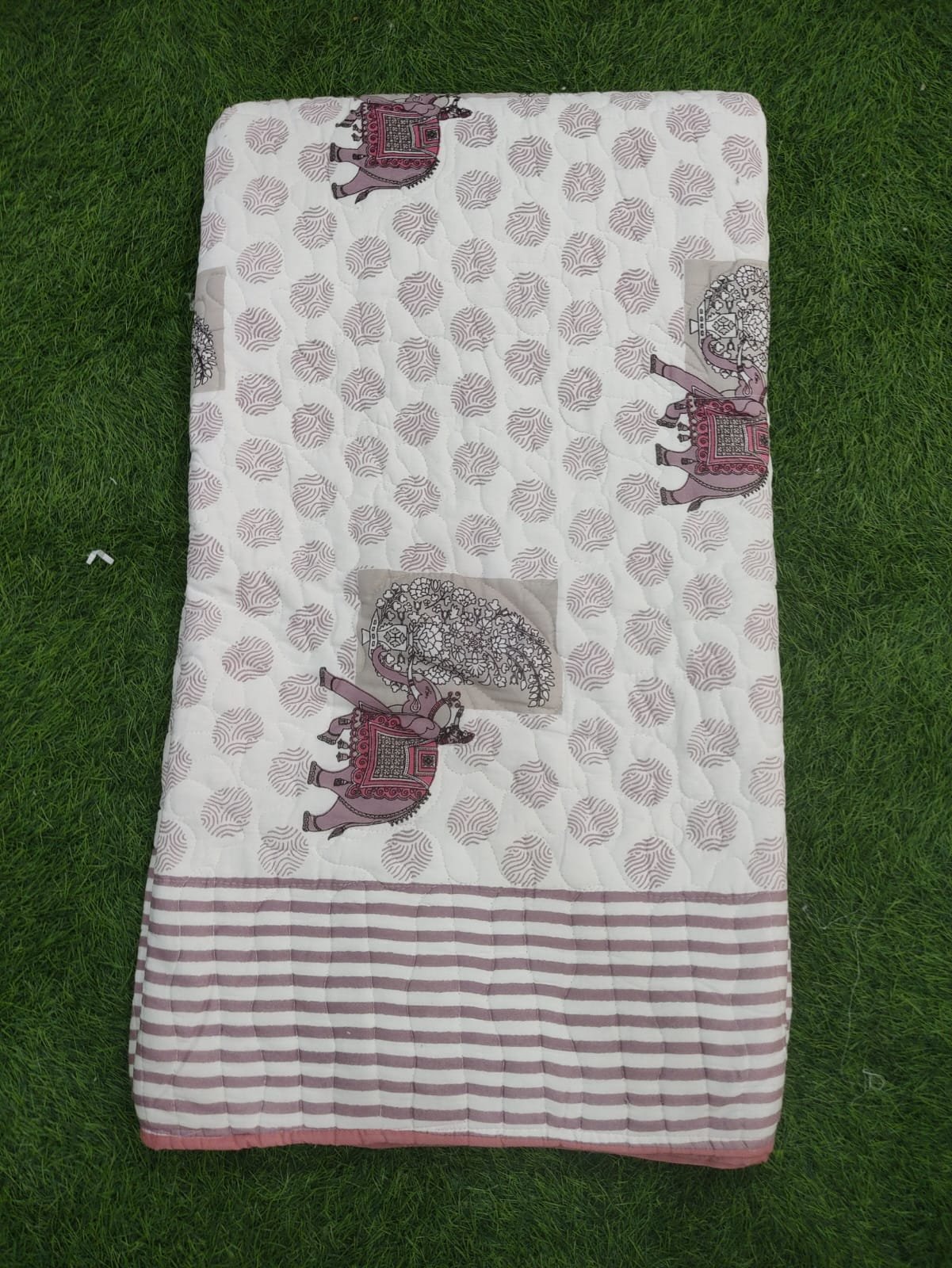 Cotton Printed Quilted Dohar