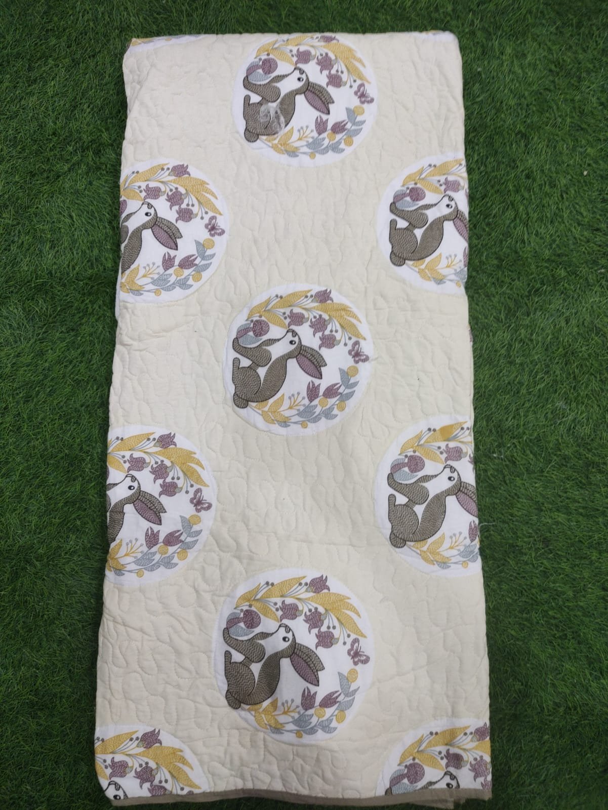 Cotton Printed Quilted Dohar