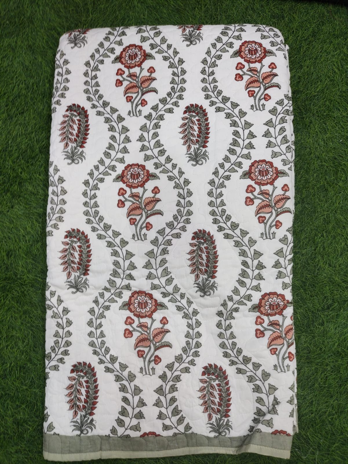 Cotton Printed Quilted Dohar