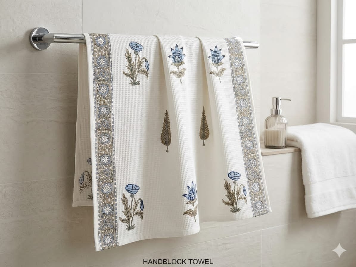 Cotton Printed Bath Towel