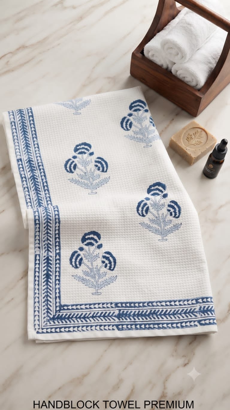 Cotton Printed Bath Towel