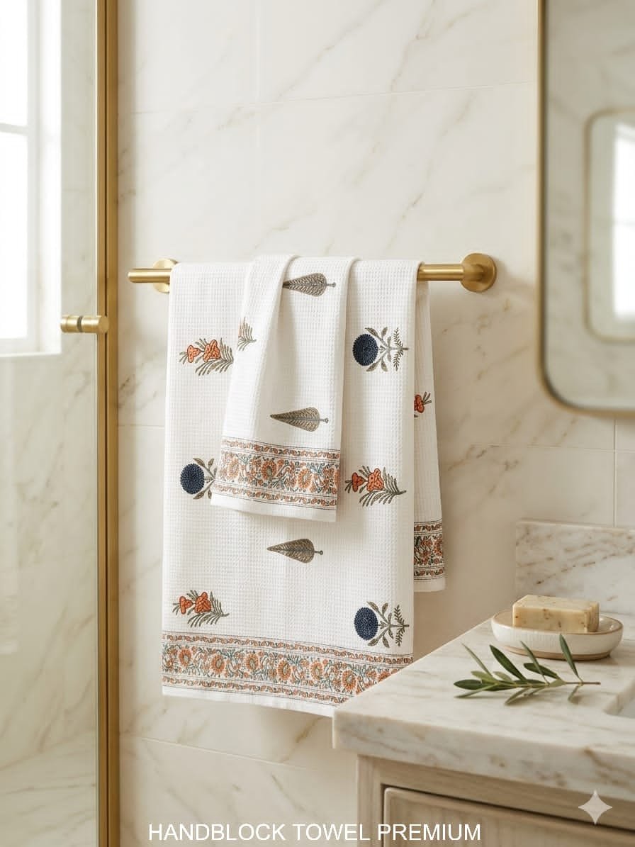 Cotton Printed Bath Towel