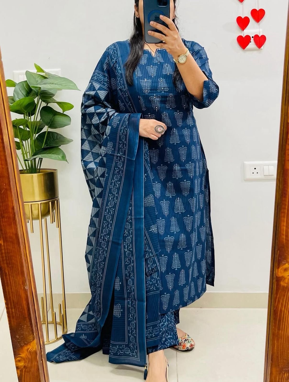 Cotton Printed Stitched Suit Set