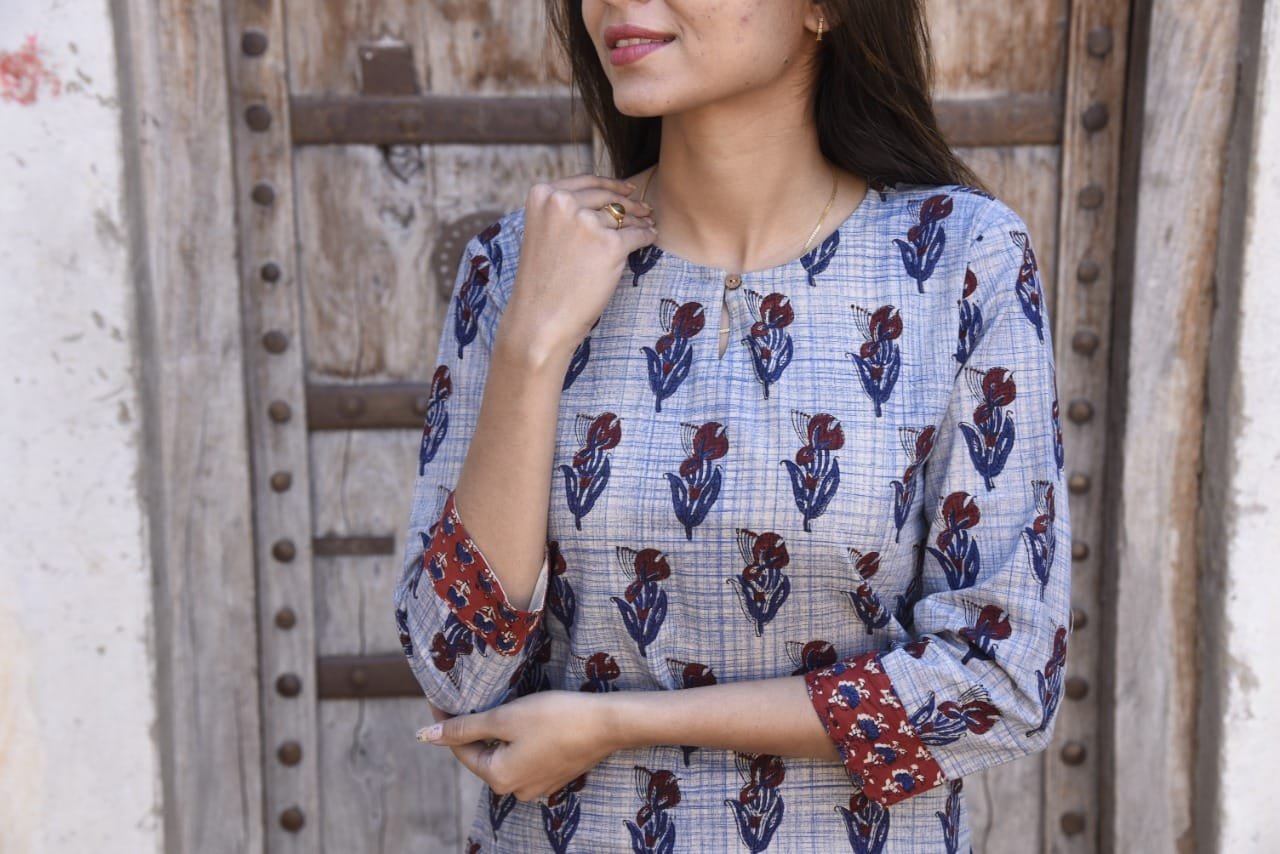 Cotton Printed Short Top
