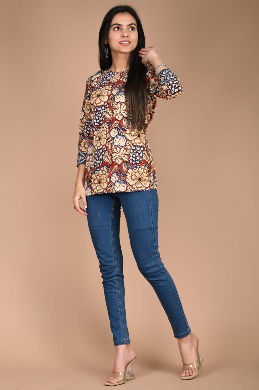 Cotton Printed Short Top