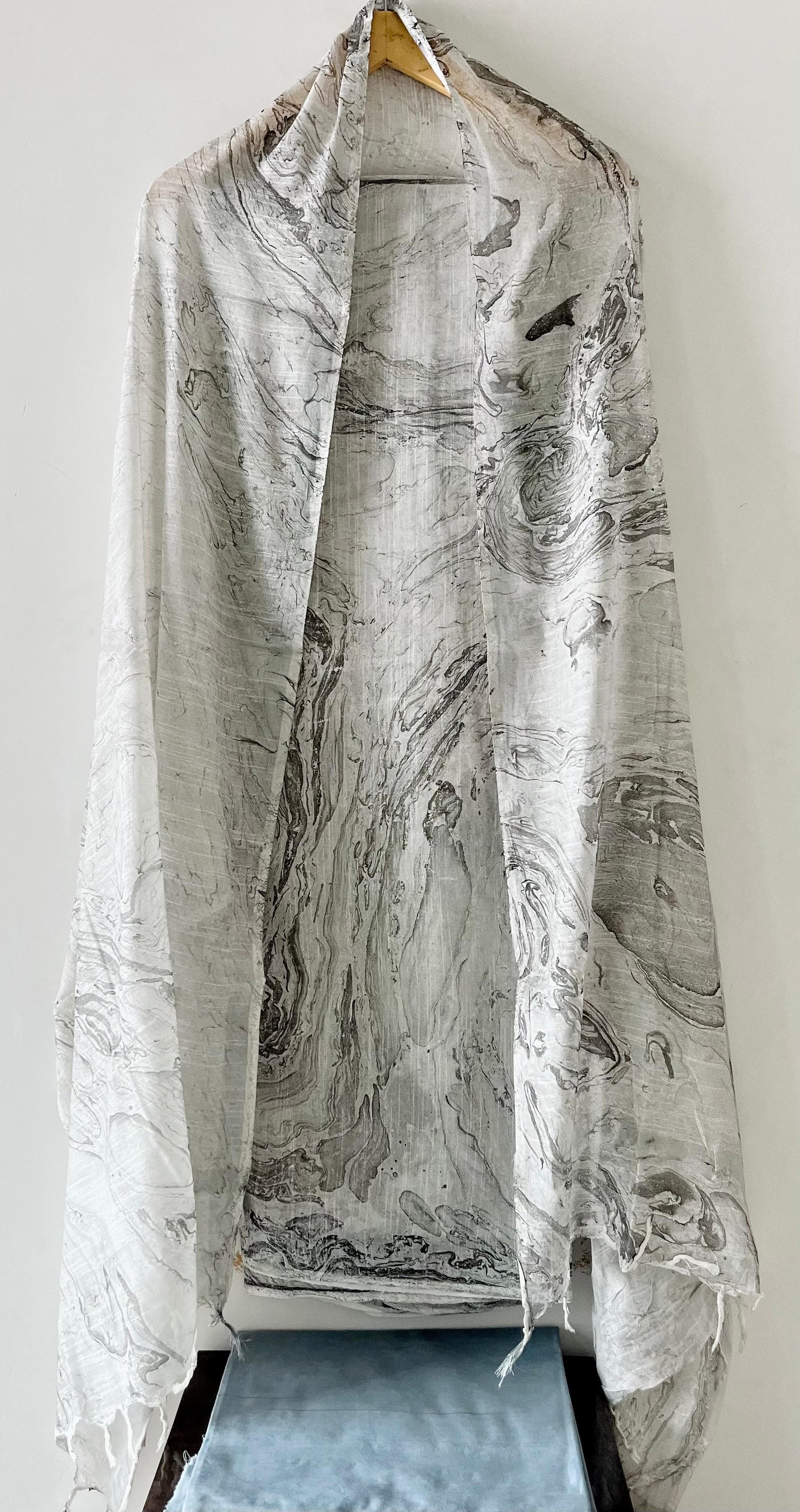 Cotton Linen Printed Suit