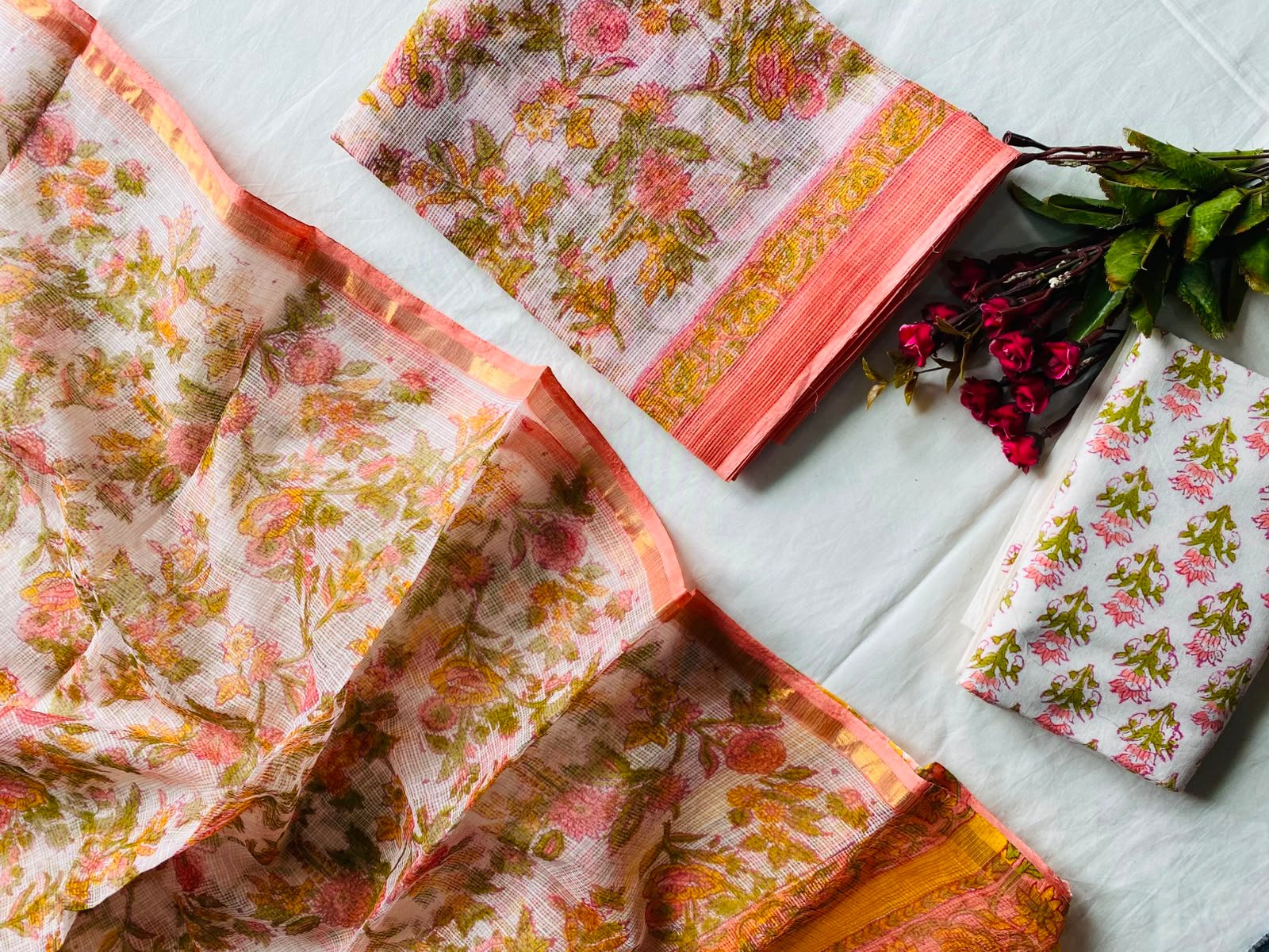 Kota Doria Printed Suit