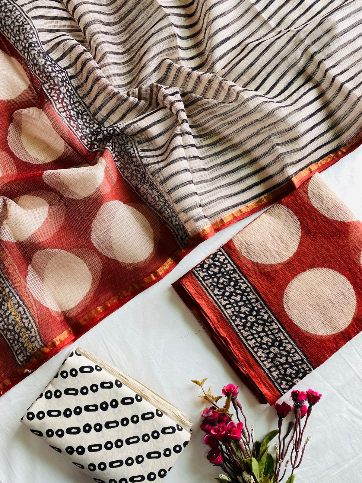 Kota Doria Printed Suit